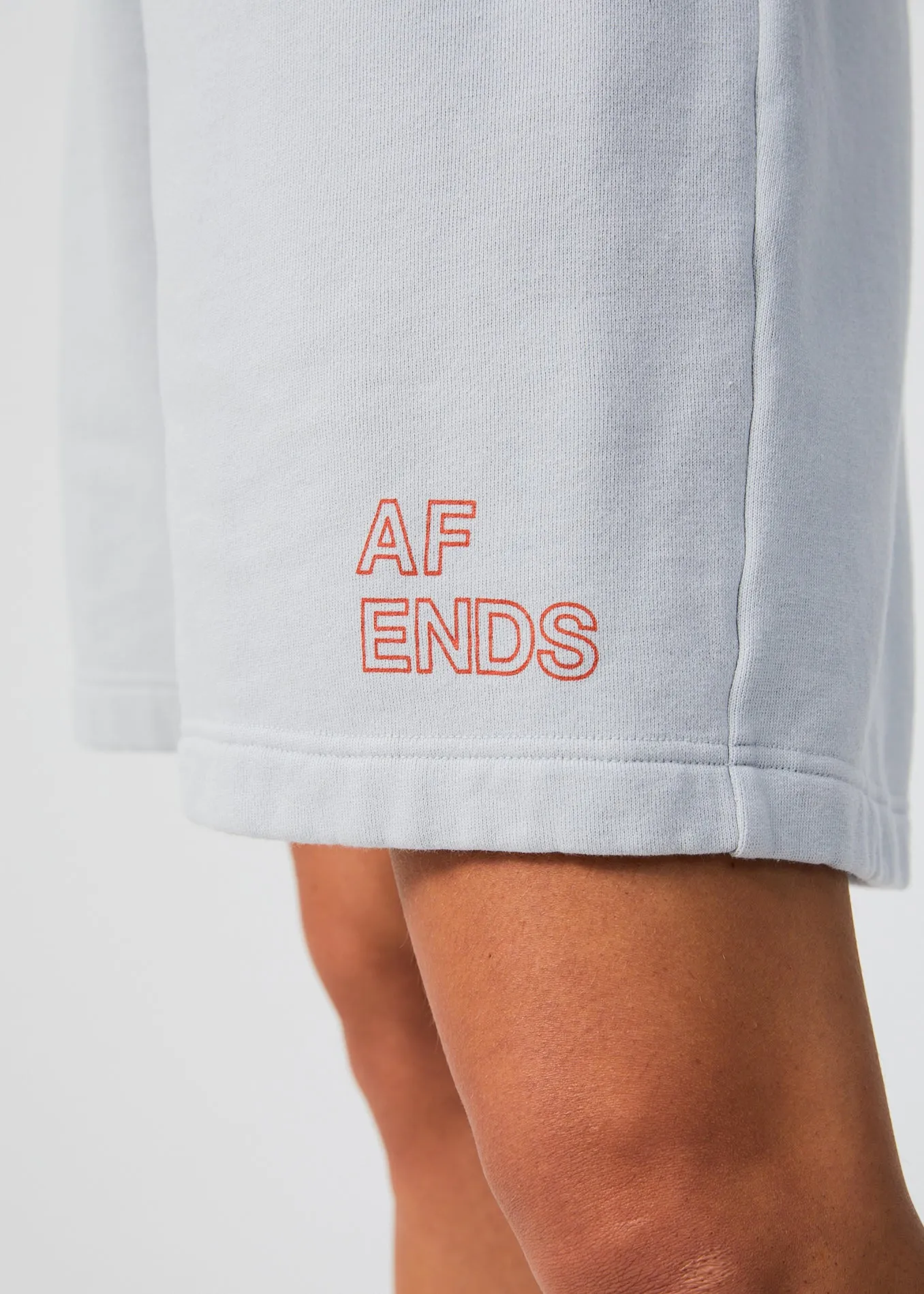 AFENDS Unisex Conditional - Unisex Sweat Shorts - Smoke