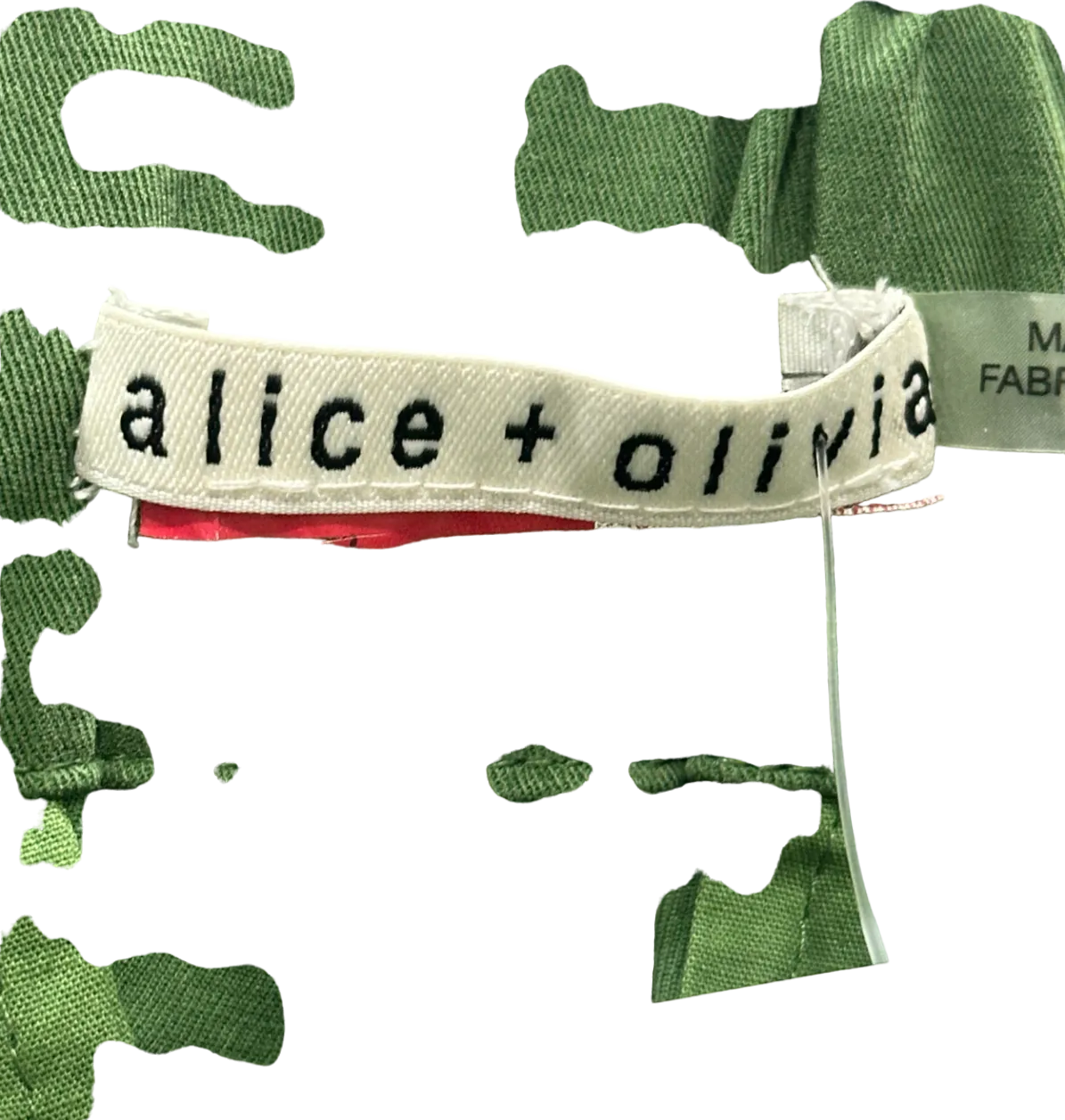 Alice   Olivia Green Cargo Trousers UK M