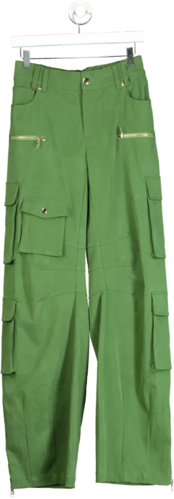 Alice   Olivia Green Cargo Trousers UK M