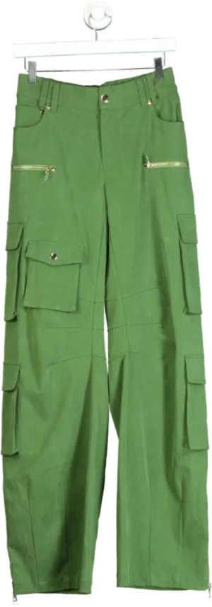 Alice   Olivia Green Cargo Trousers UK M