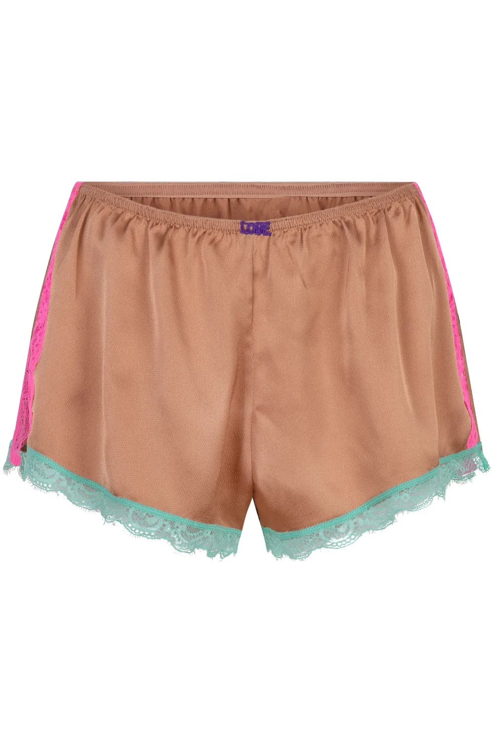 Apollo Pyjama Shorts Brown