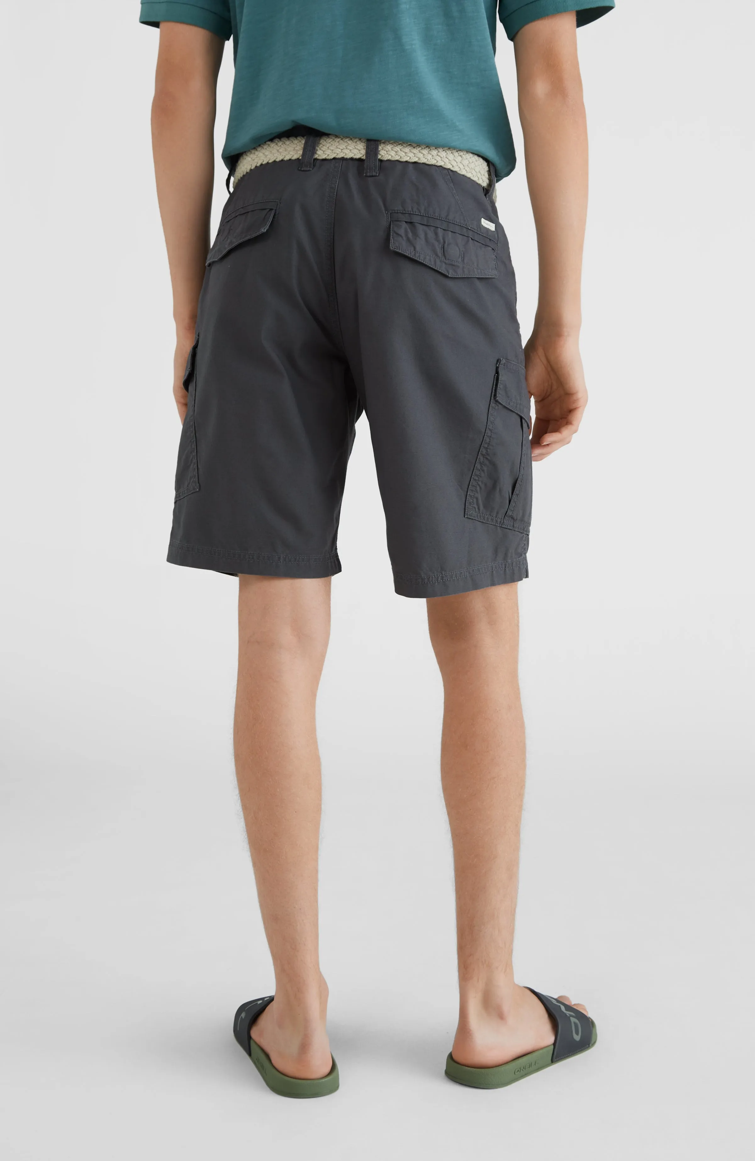 Beach Break Cargo Shorts | Asphalt - A