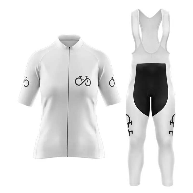 Bike Forever 2.0 Aero Cycling Kit (White)