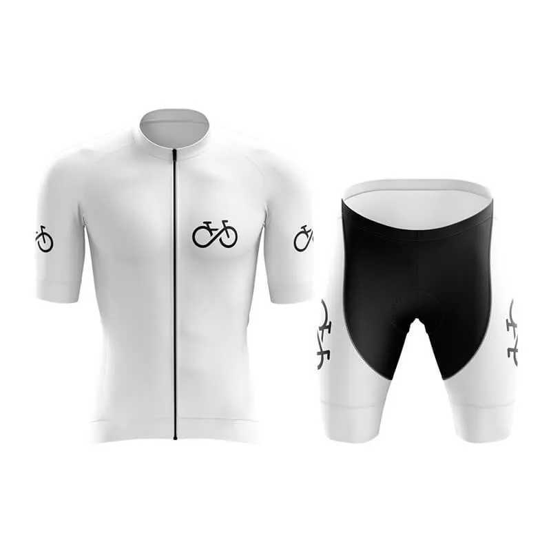 Bike Forever 2.0 Aero Cycling Kit (White)