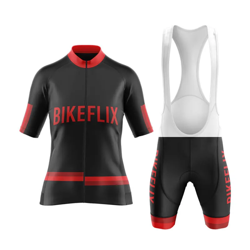 Bikeflix Aero Cycling Kit (V1) (Black)