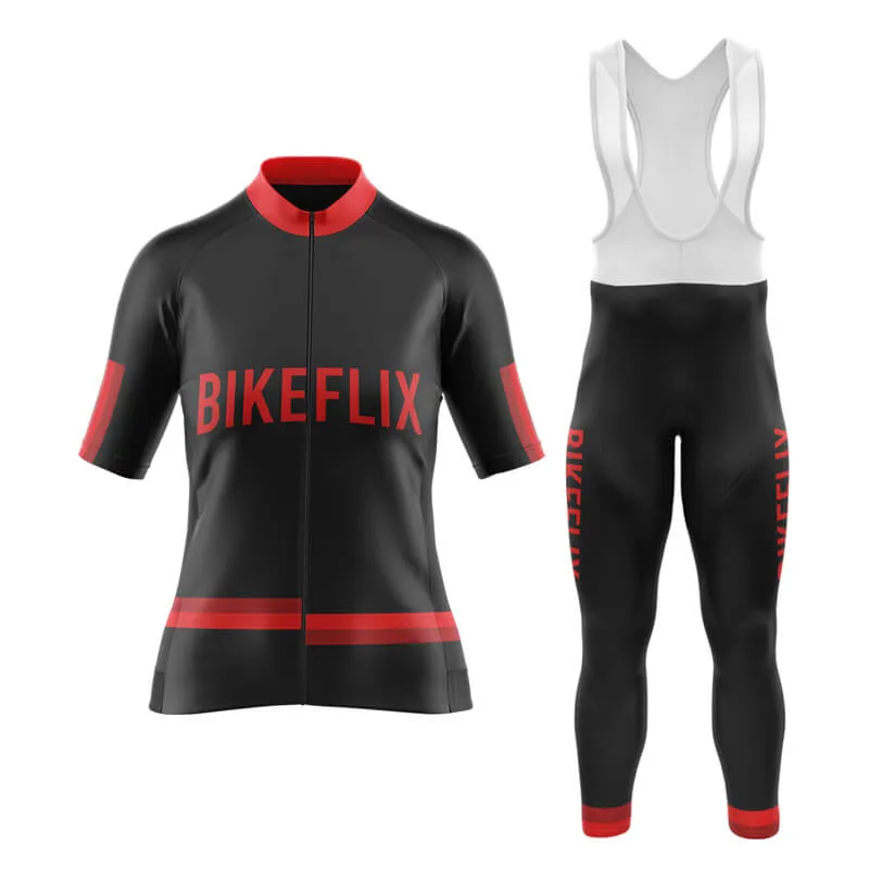 Bikeflix Aero Cycling Kit (V1) (Black)