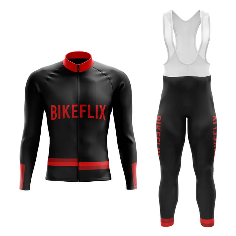 Bikeflix Aero Cycling Kit (V1) (Black)