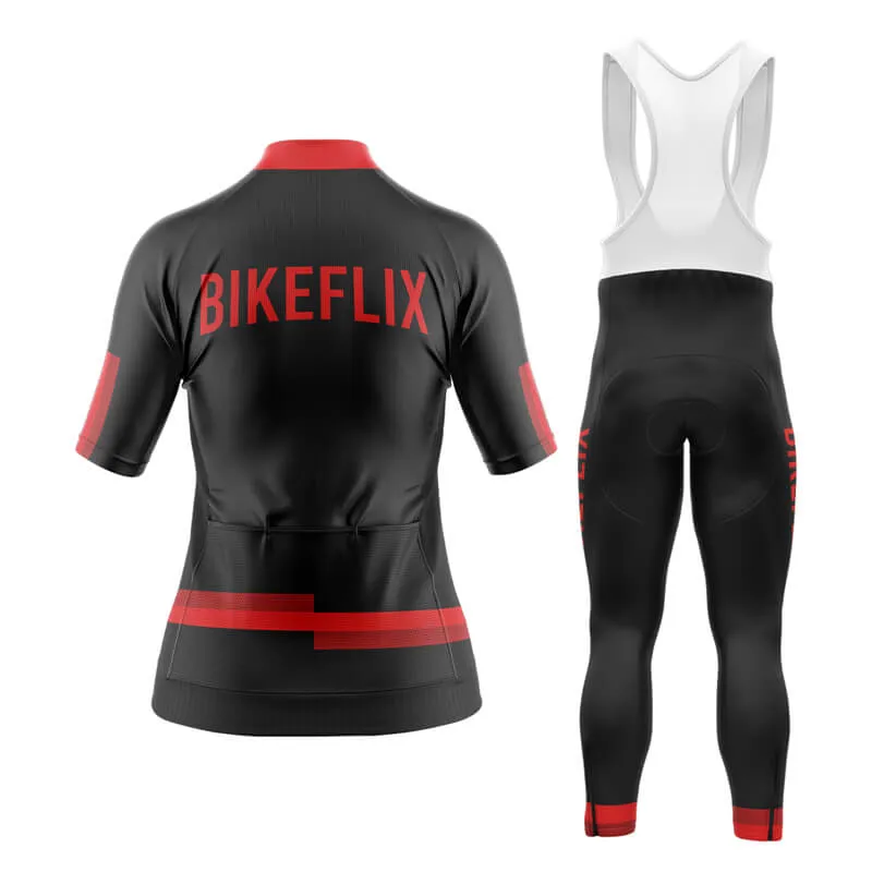 Bikeflix Aero Cycling Kit (V1) (Black)