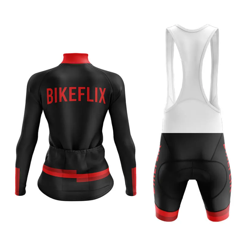 Bikeflix Aero Cycling Kit (V1) (Black)