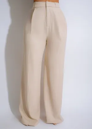 Business Woman Pant Nude