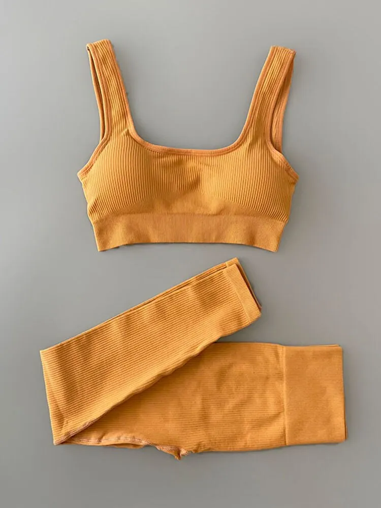 Classic Women's Yoga Two-Piece Clothing Set