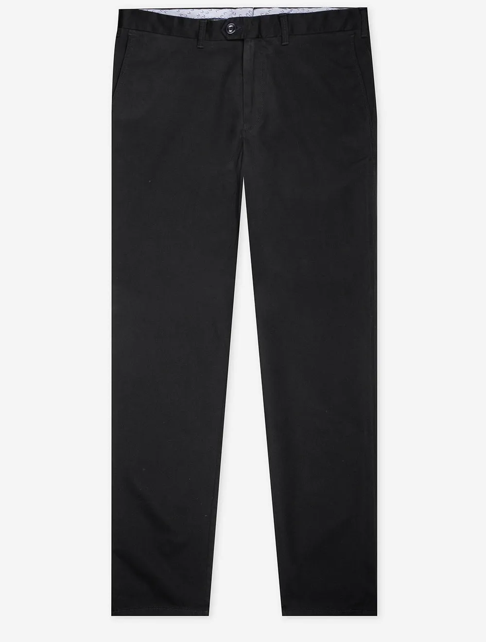 Cotton Chinos Jasper Black