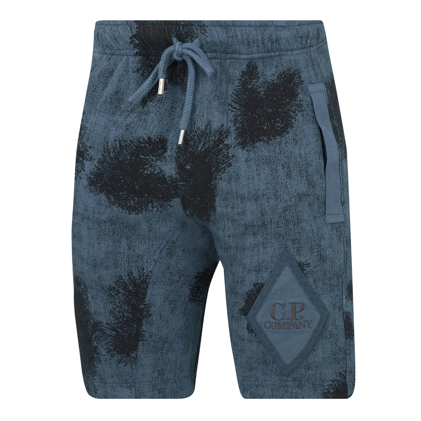 CP Company Blue Camouflage Shorts