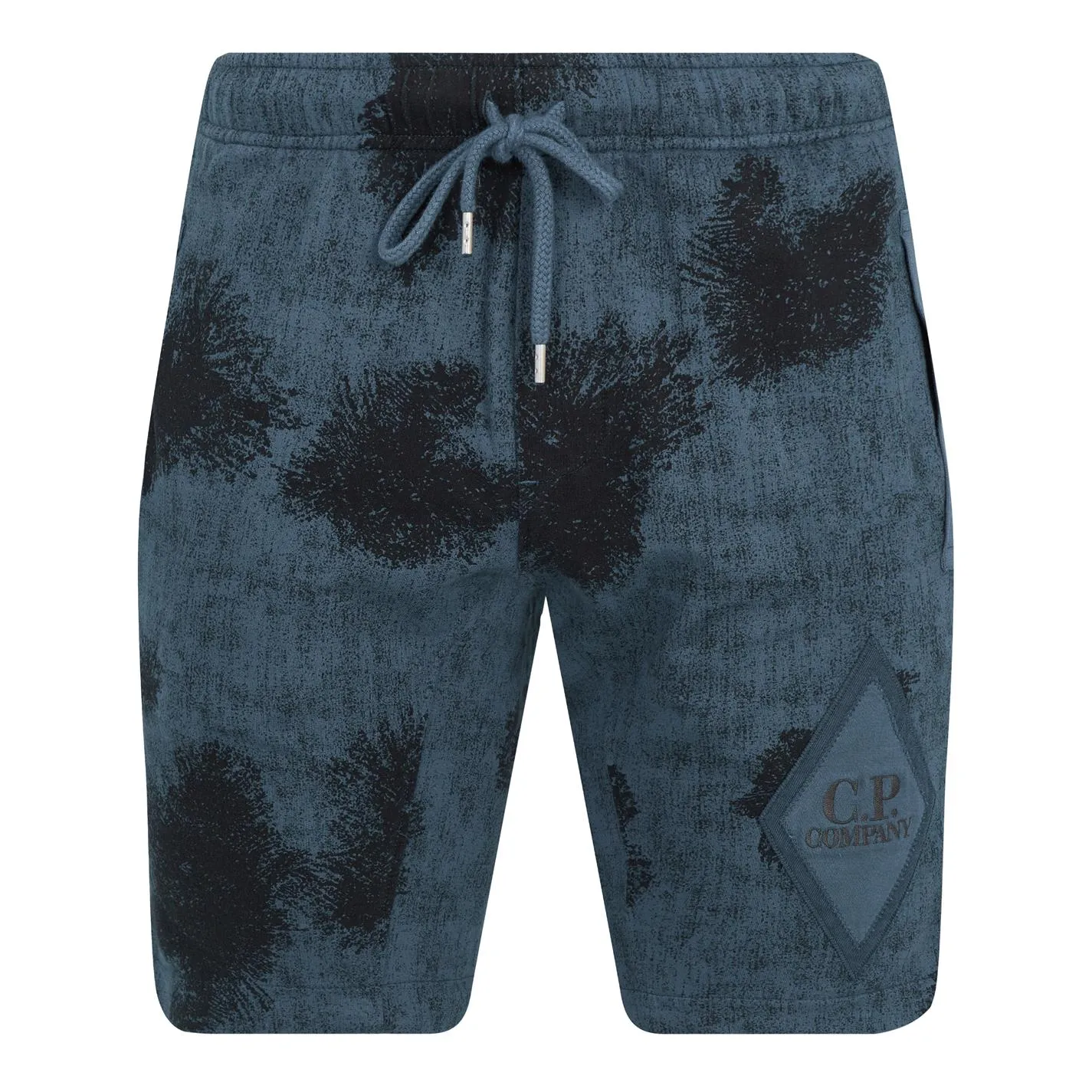 CP Company Blue Camouflage Shorts