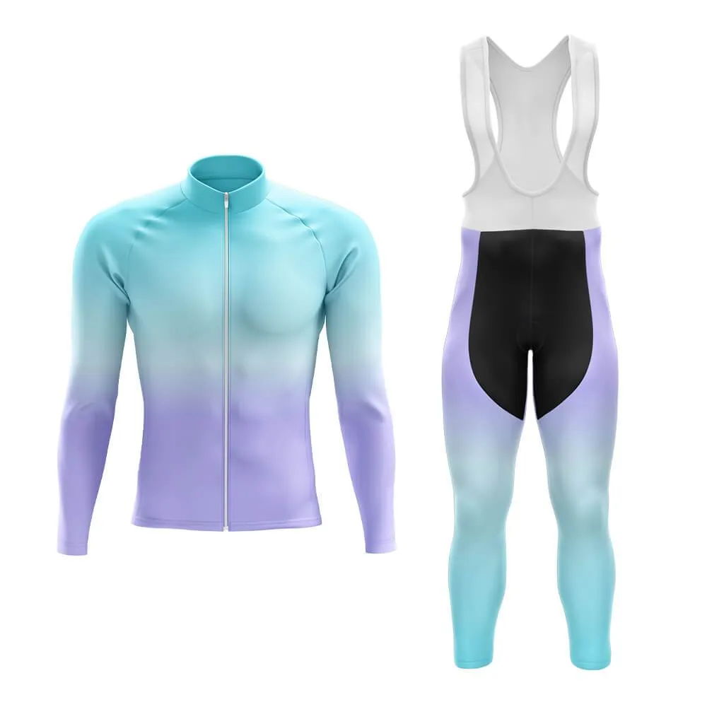 Cyan-Violet Gradient Aero Cycling Kit