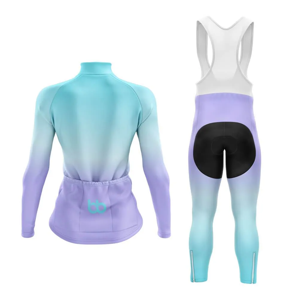 Cyan-Violet Gradient Aero Cycling Kit