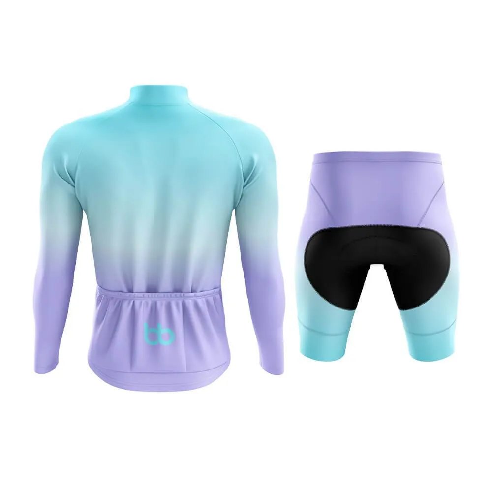 Cyan-Violet Gradient Aero Cycling Kit