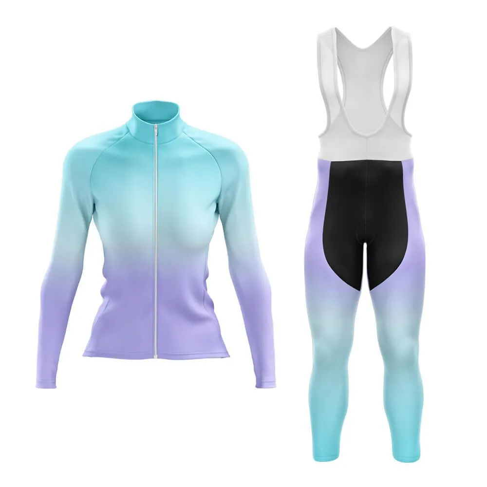 Cyan-Violet Gradient Aero Cycling Kit