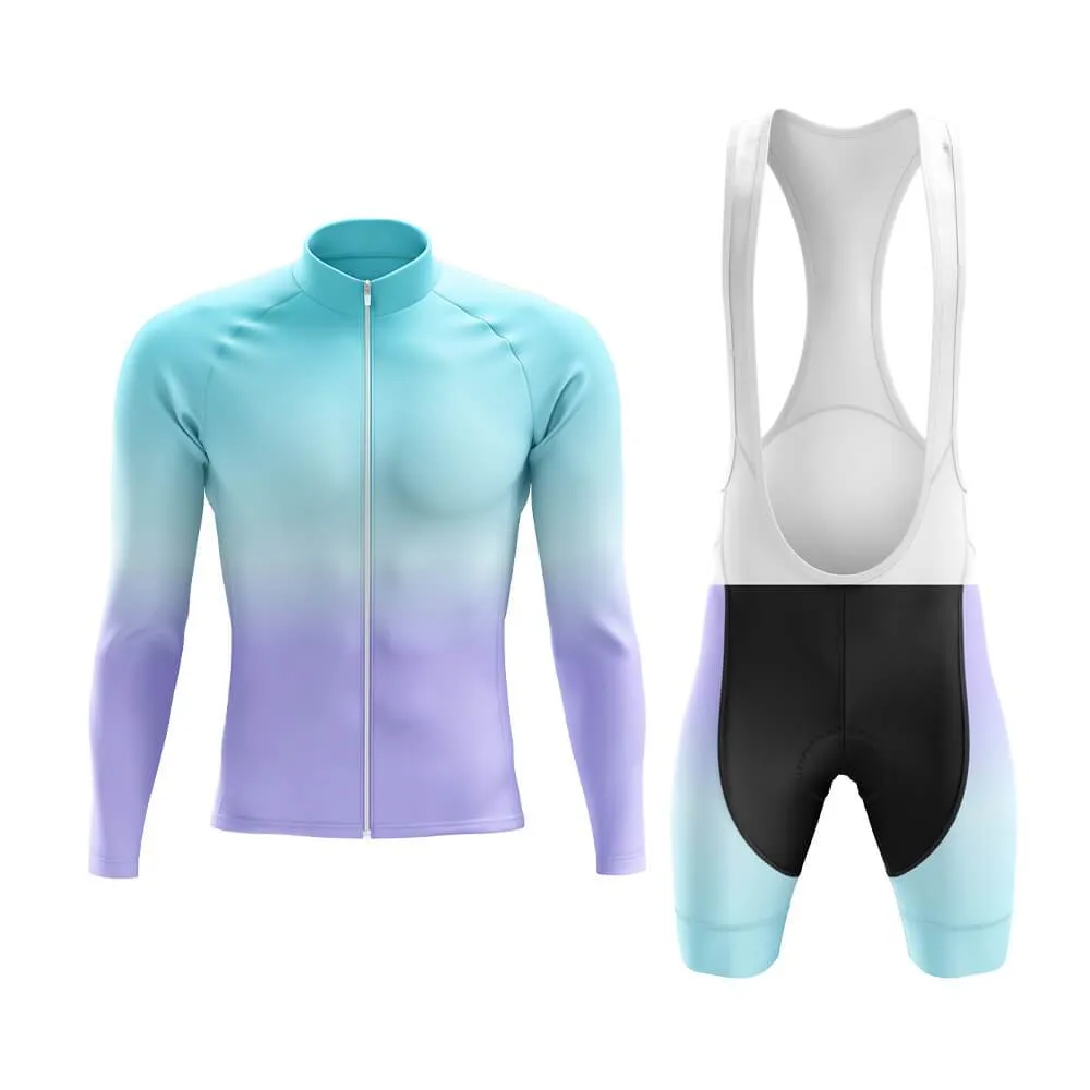 Cyan-Violet Gradient Aero Cycling Kit