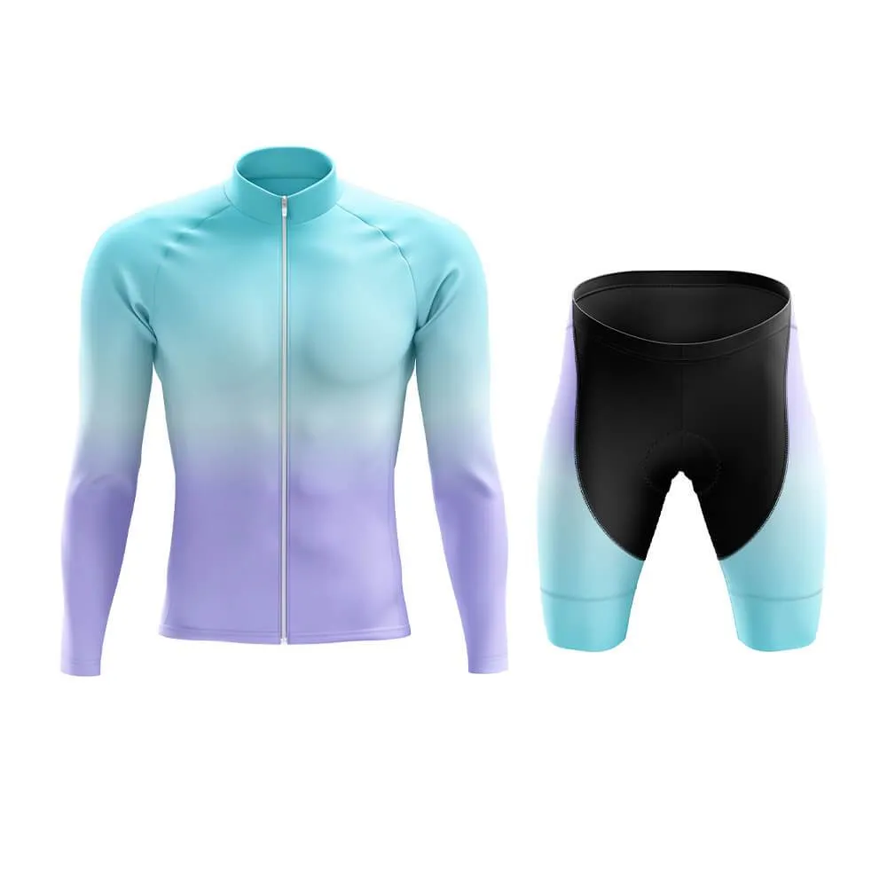 Cyan-Violet Gradient Aero Cycling Kit