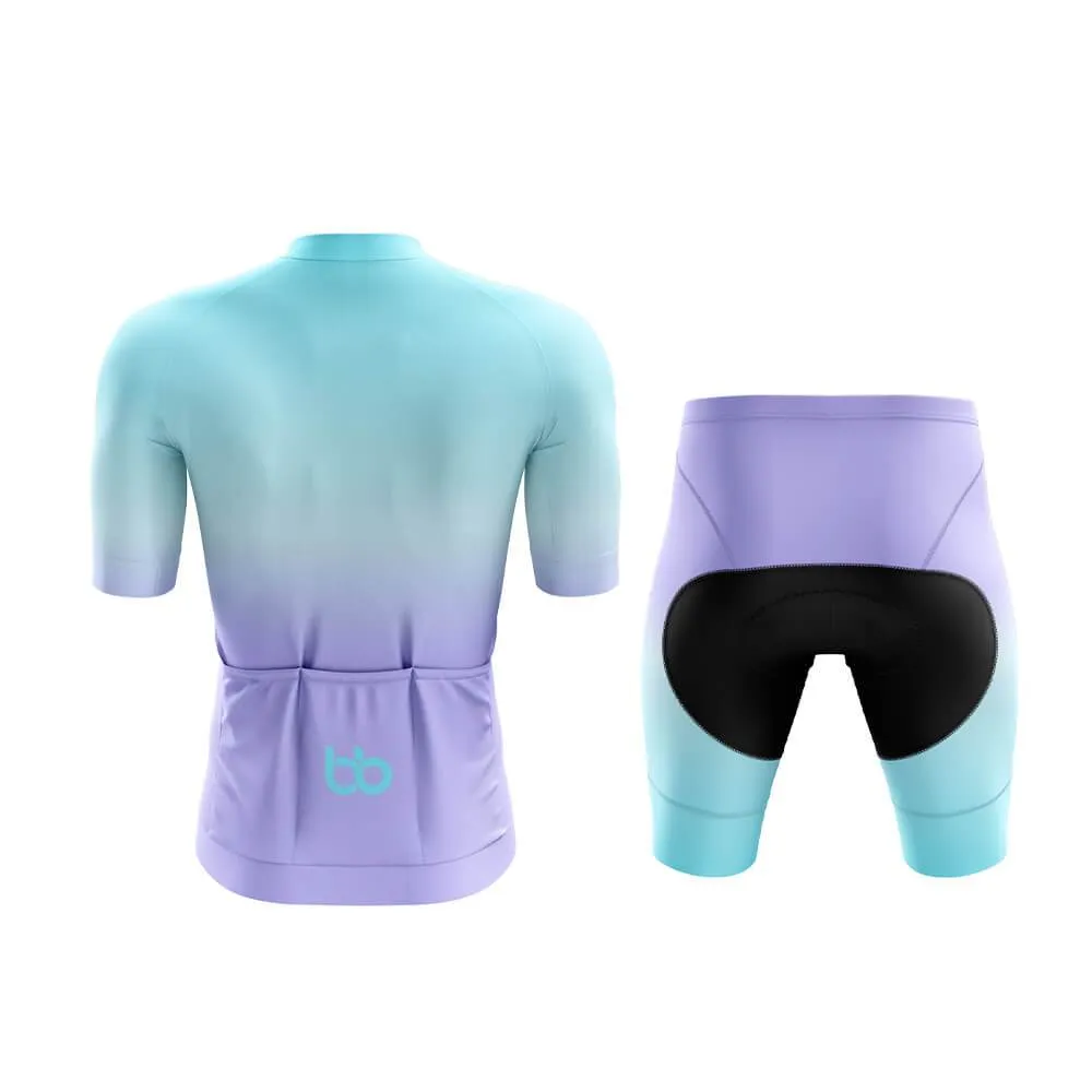 Cyan-Violet Gradient Aero Cycling Kit