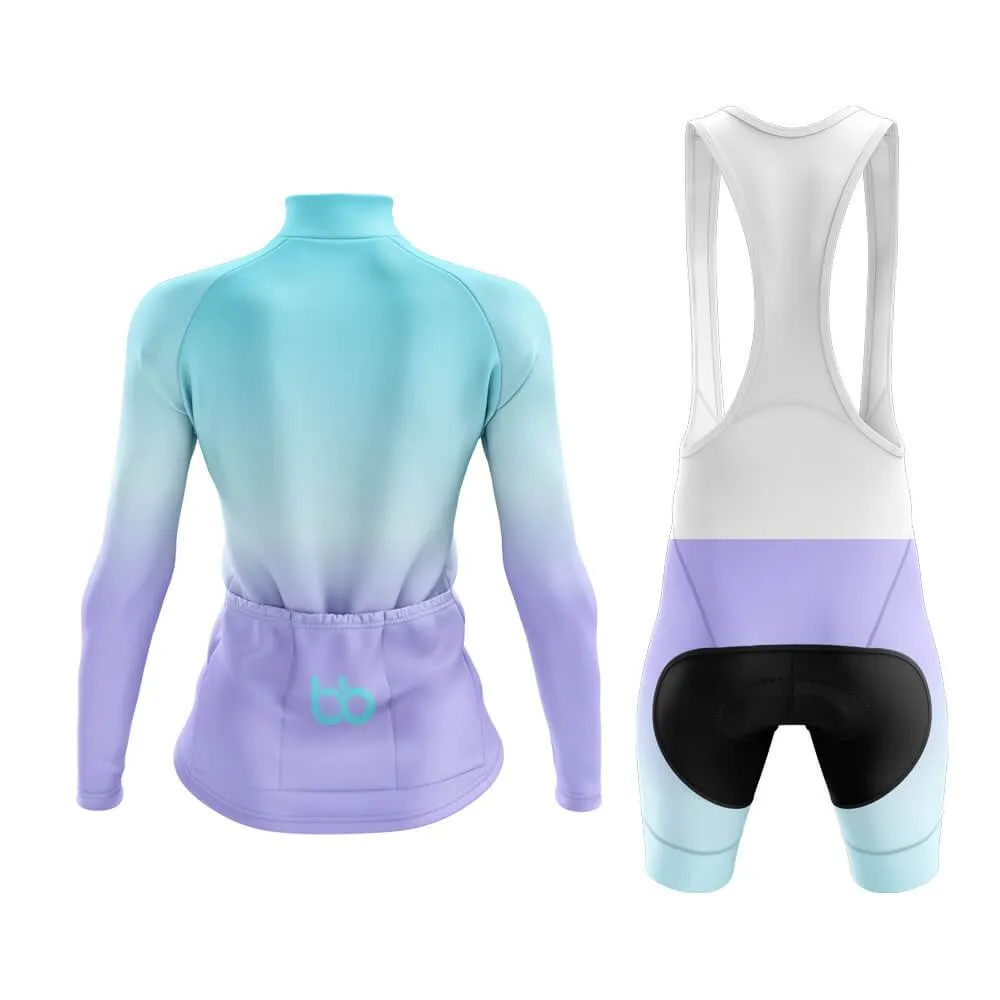 Cyan-Violet Gradient Aero Cycling Kit