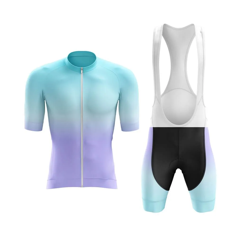 Cyan-Violet Gradient Aero Cycling Kit