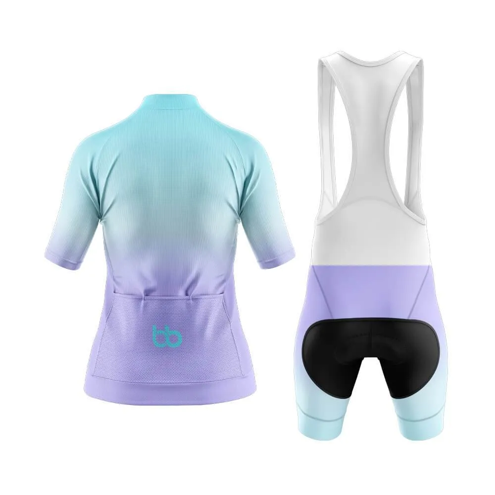 Cyan-Violet Gradient Aero Cycling Kit