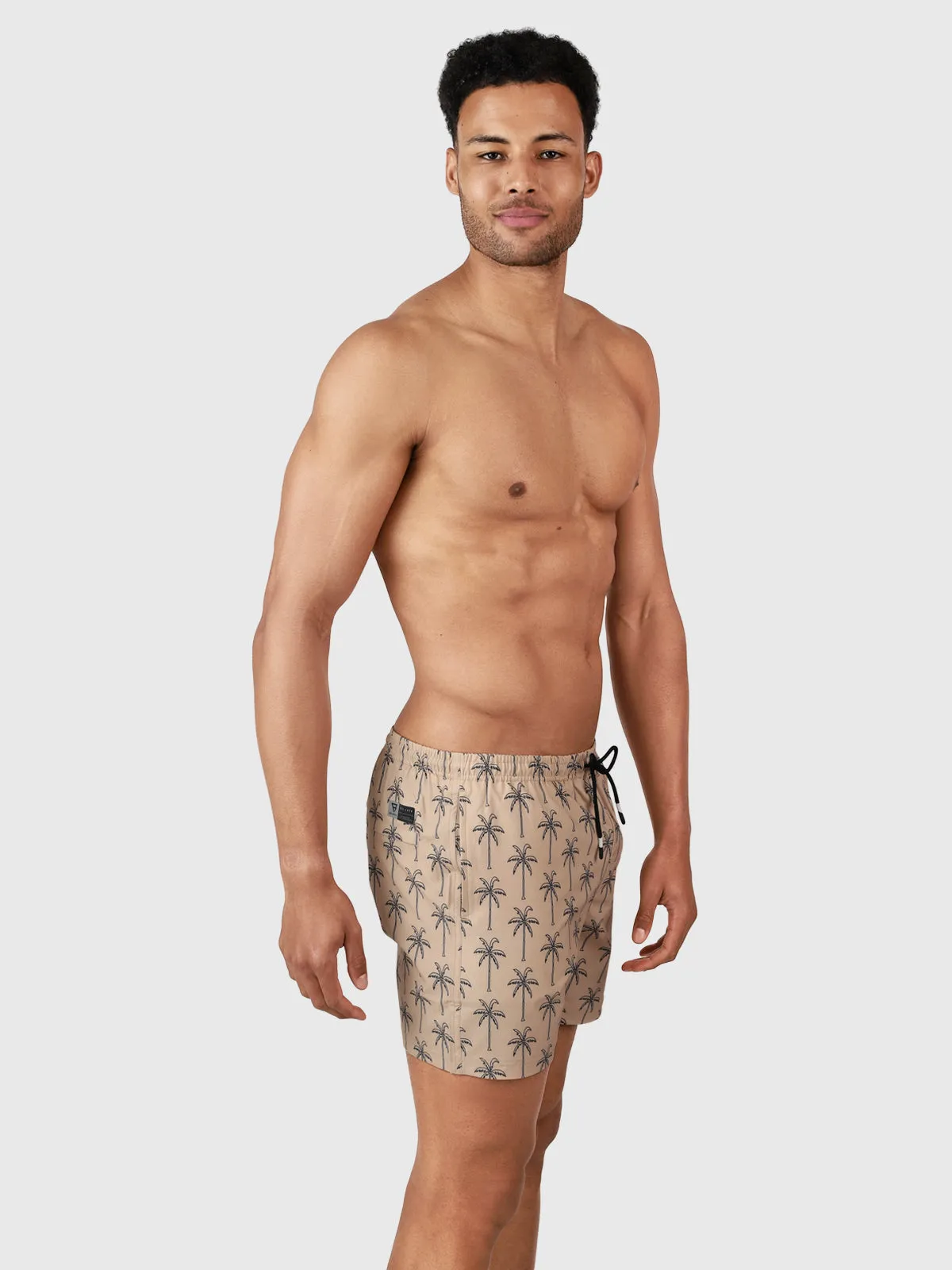 Darmin Men Swim Shorts | Beige