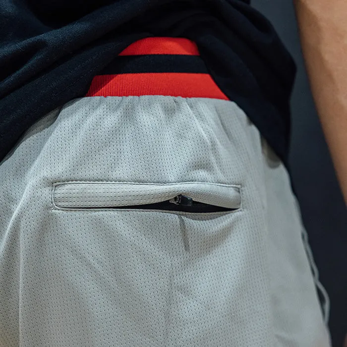 Deuce Vibe Shorts | Grey/Red