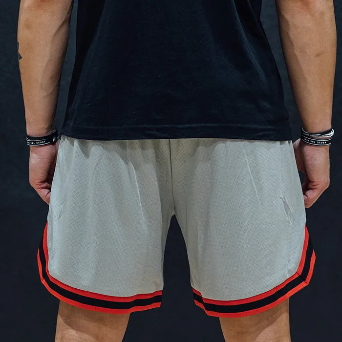 Deuce Vibe Shorts | Grey/Red