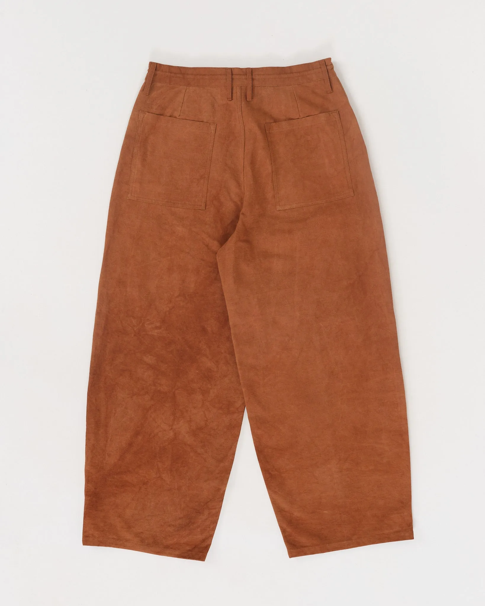 Document Pants - Bark Brown Slub