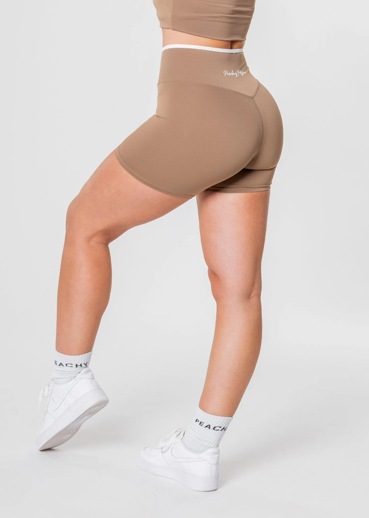 DYNAMIC Flared V-Waist Shorts