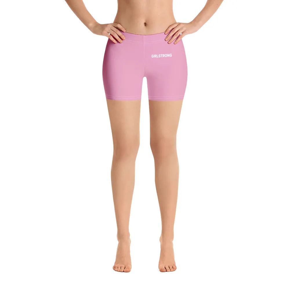 ELEVATED ESSENTIALS, SLIM AND SCULPT SHORTS PRETTY PINK