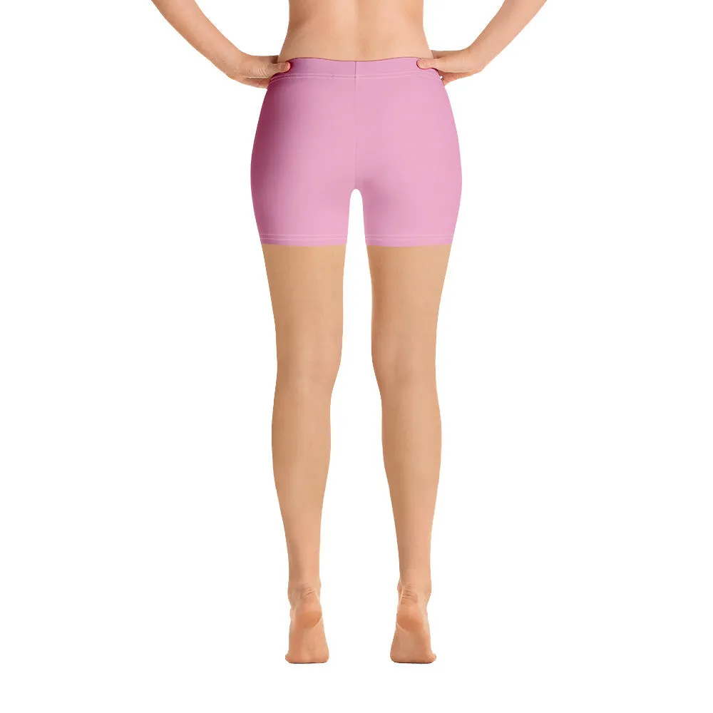 ELEVATED ESSENTIALS, SLIM AND SCULPT SHORTS PRETTY PINK