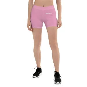 ELEVATED ESSENTIALS, SLIM AND SCULPT SHORTS PRETTY PINK