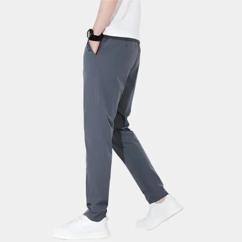 Essencial Stretch Trousers - New Elastic Waist - Cross & Crown