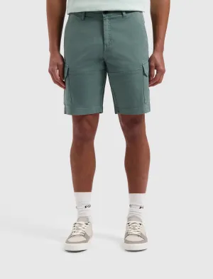 Garment Dye Cargo Shorts | Faded Green