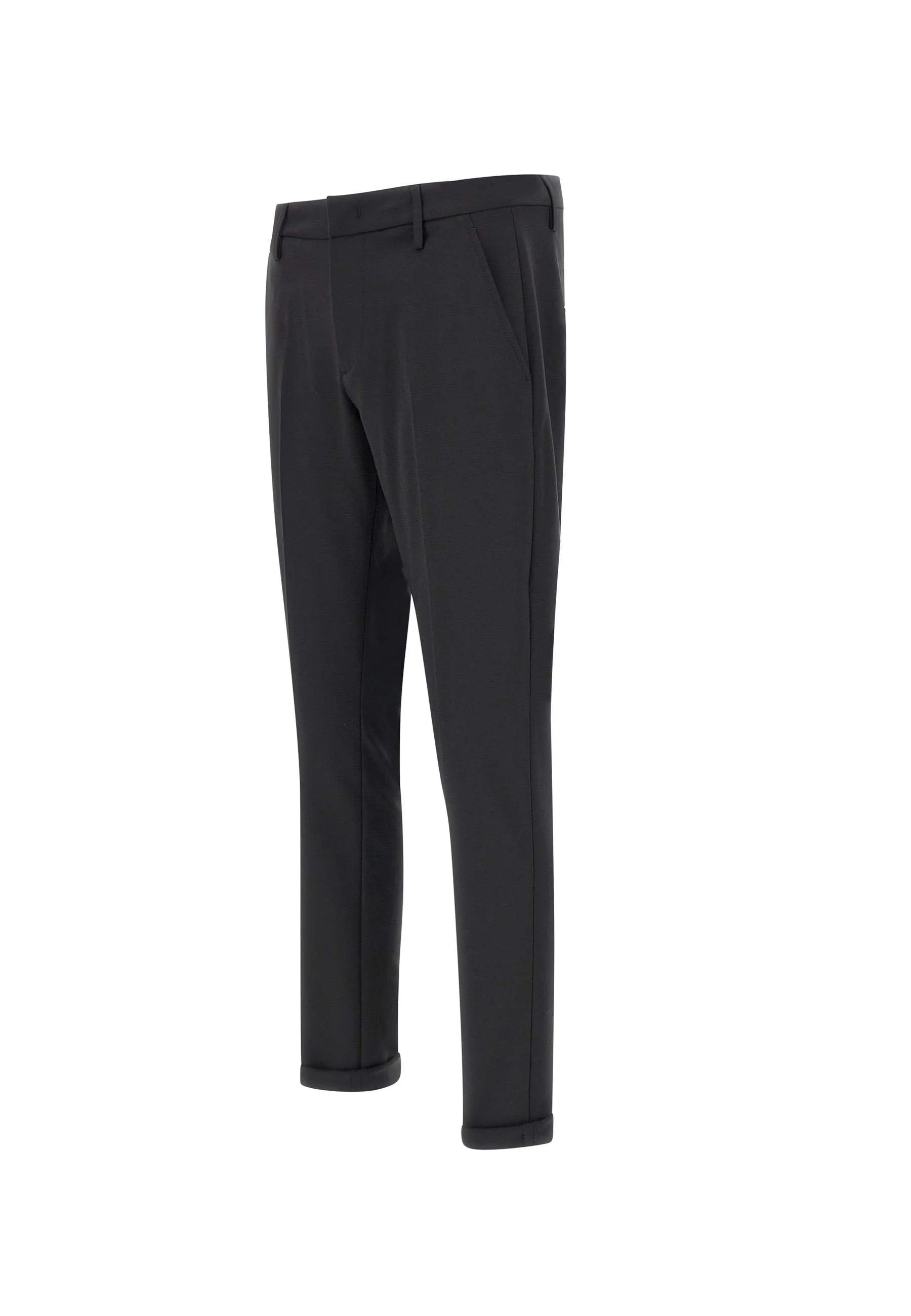 Gaubert Men's Black Wool Trousers