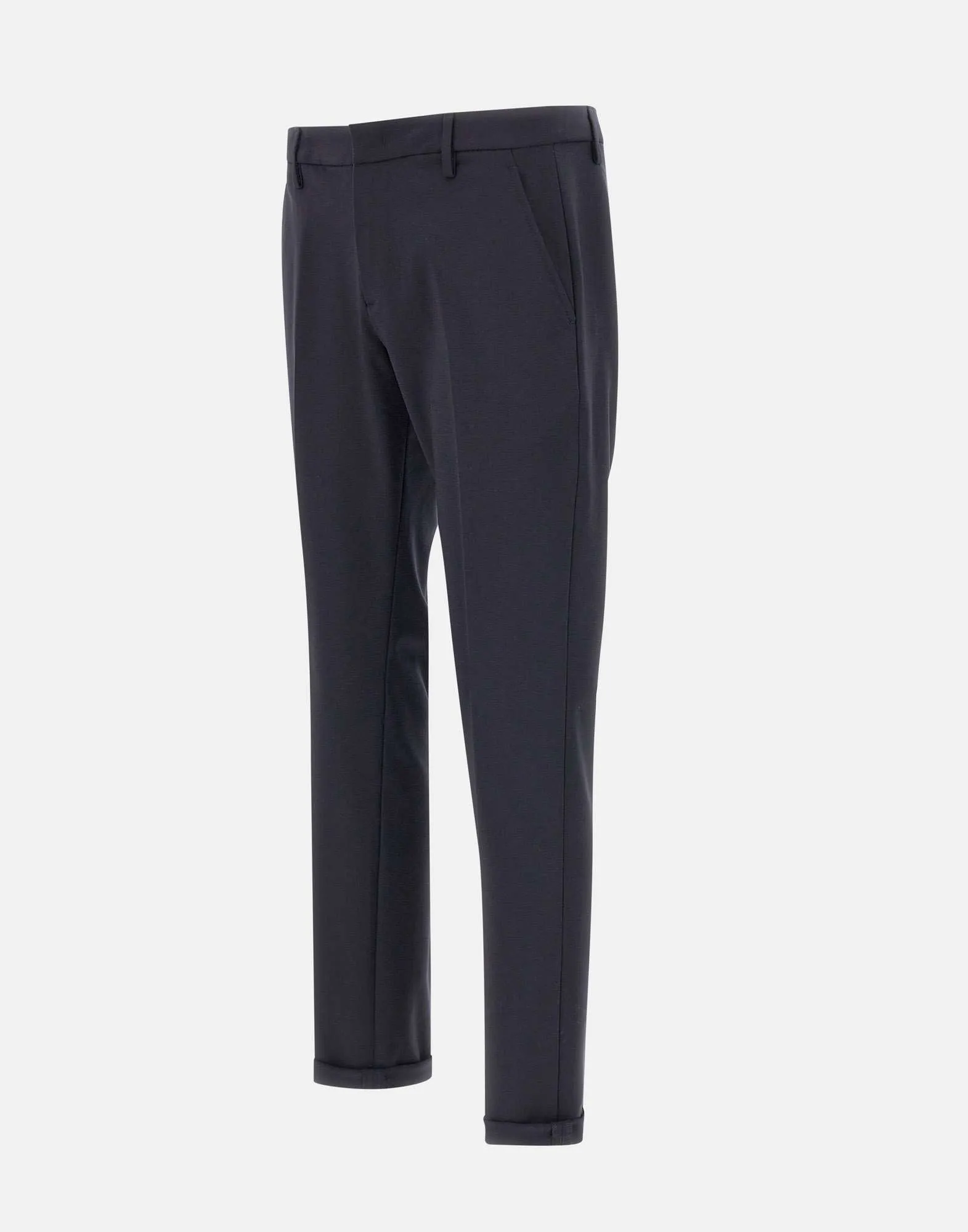 Gaubert Men's Slim Fit Wool Trousers