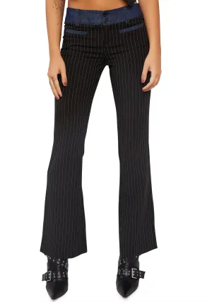 Gemma Pinstripe Trousers