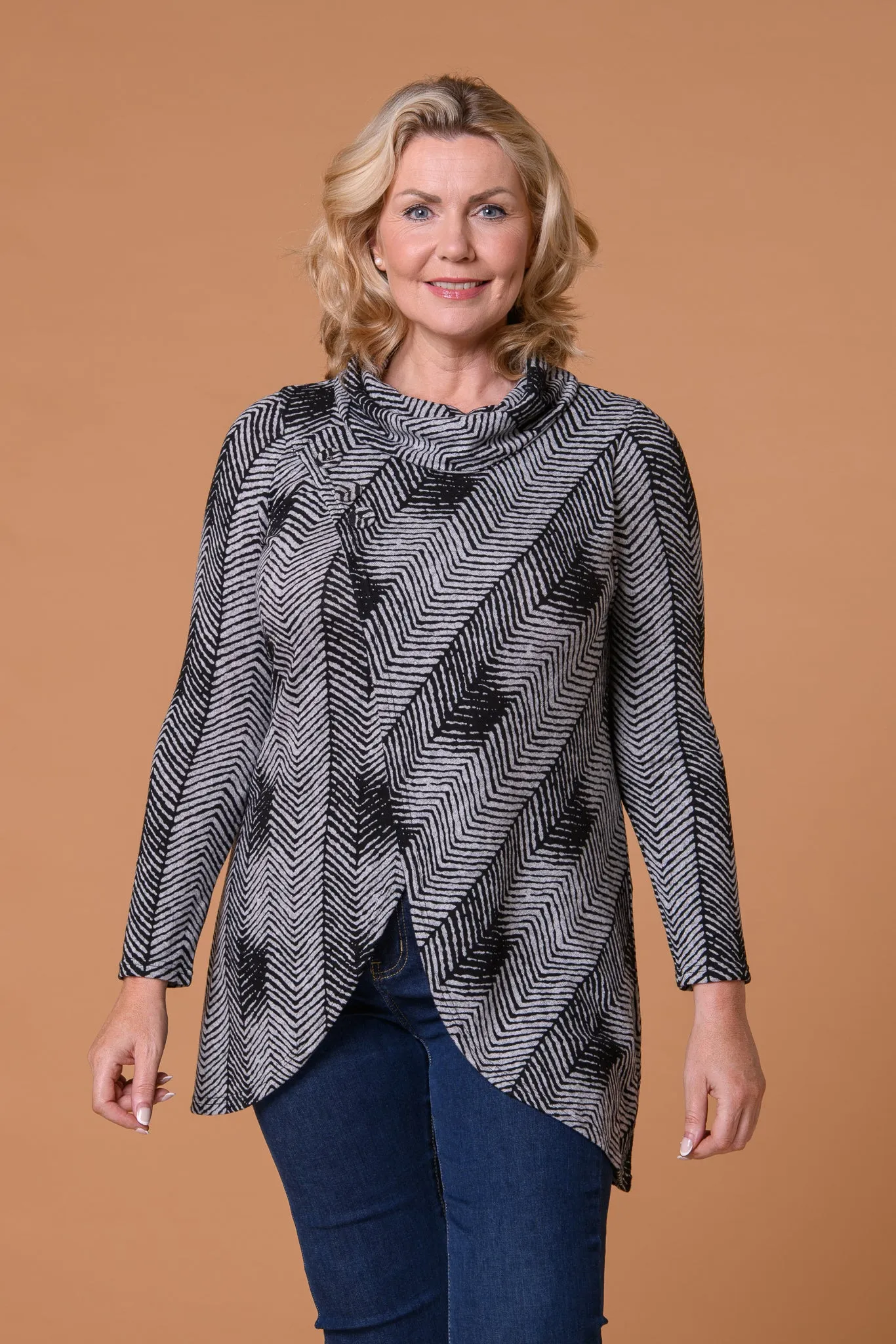 Herringbone Crossover Top