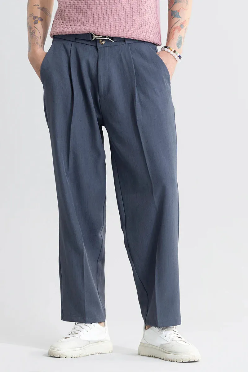 Hooked Elephant Grey Korean Pant