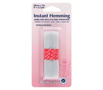 INSTANT HEMMING TAPE 2M X 20MM GREY