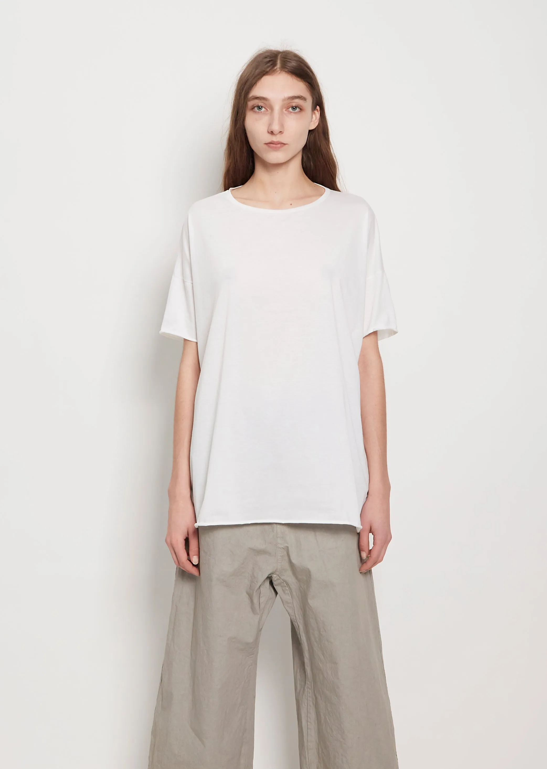 Jersey Stretch T-Shirt — Milk