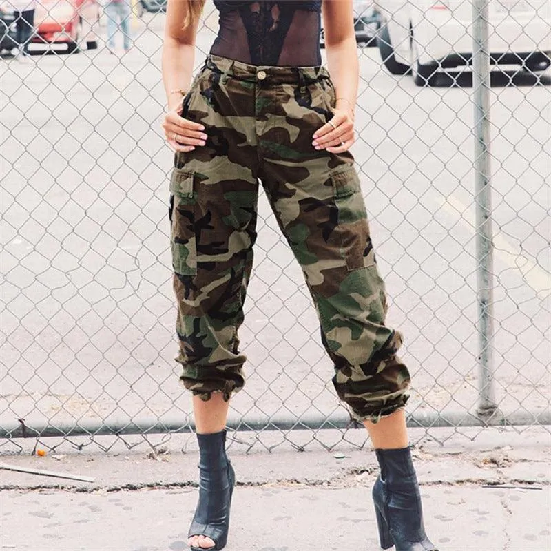 KittenAlarm - Mariah Camo Jogger Pants