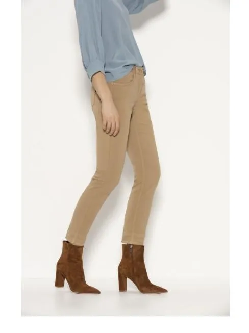 Luisa Cerano S Skinny Fit Cropped Trouser Jeans 608102/1883 Soft Camel 737