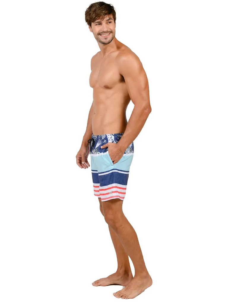 Men's 4-way stretch shorts with full boxer lining inside