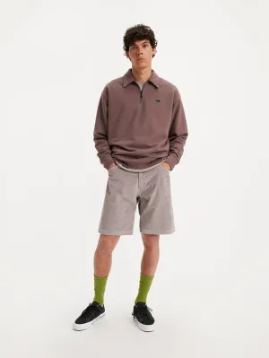 Men's Grey Slim Fit Shorts