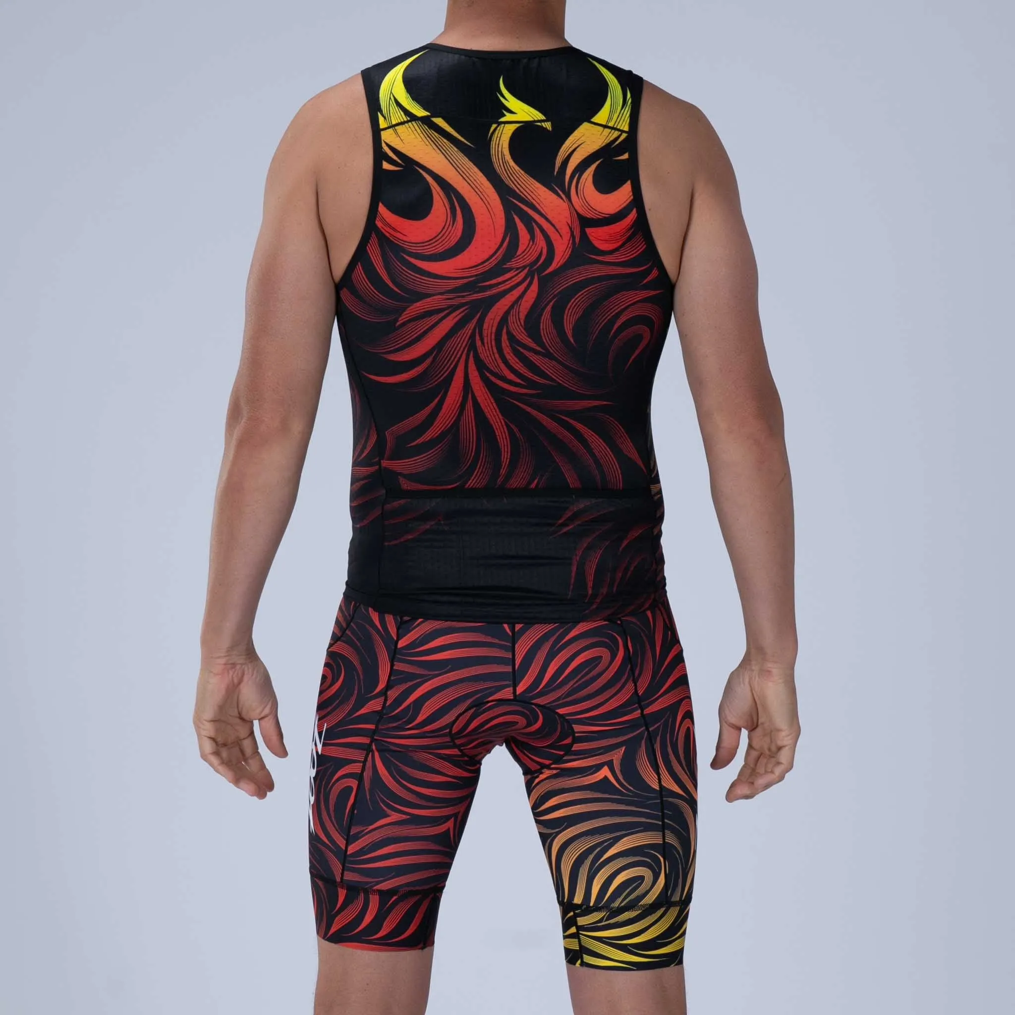 Mens LTD Triathlon 9 Inch Short - Phoenix